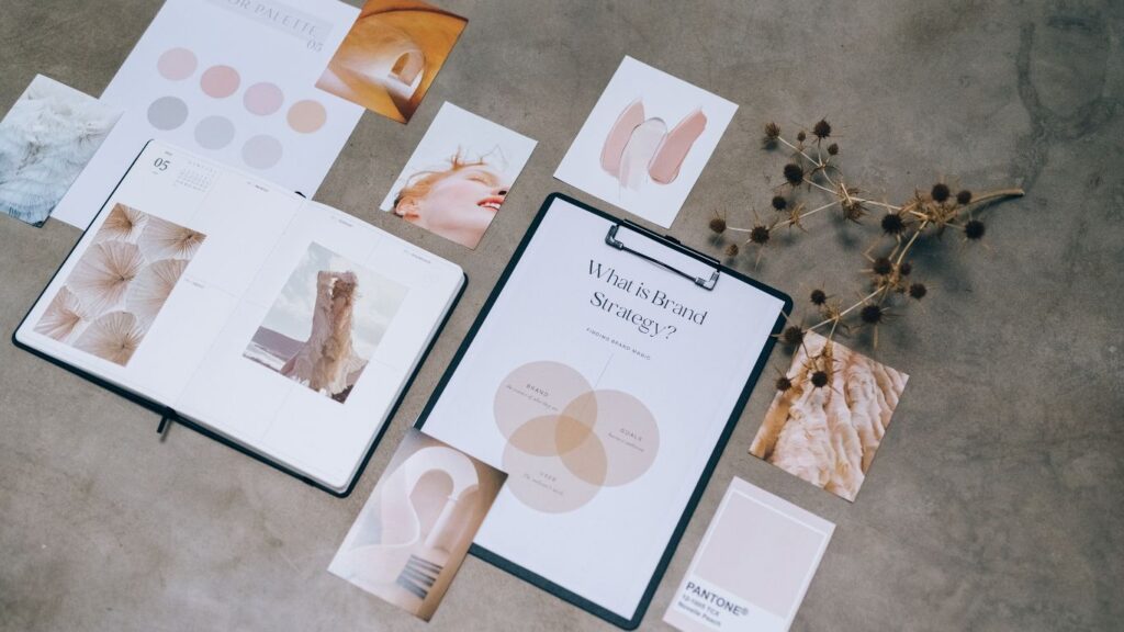 A brand strategy and design.