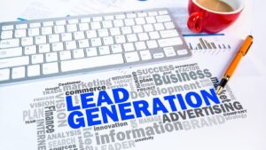 Concept of lead generation.