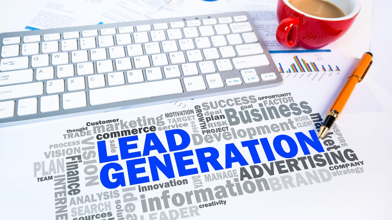 Concept of lead generation.