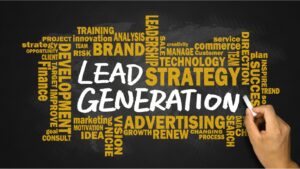 Concept of lead generation.