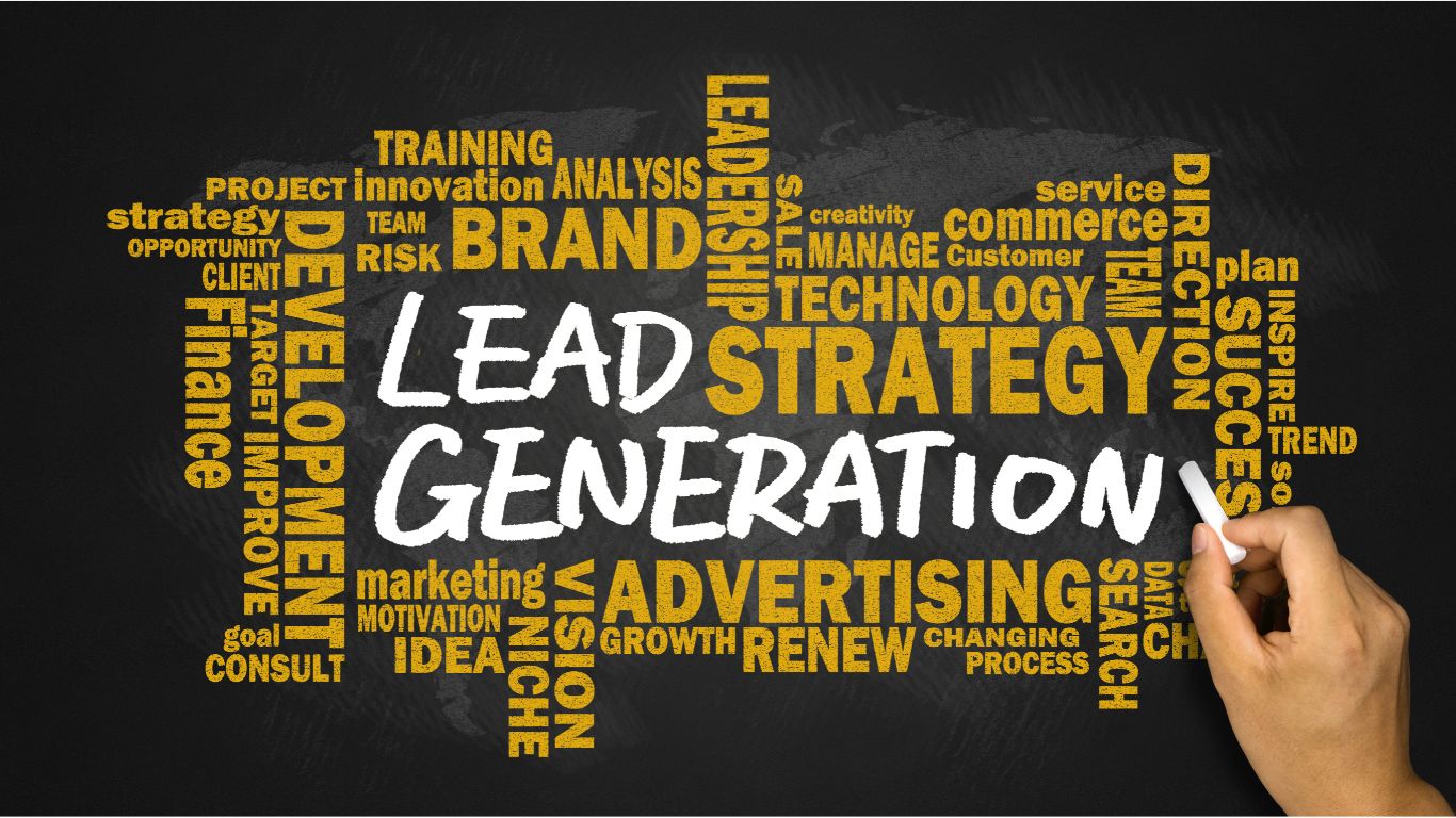 Concept of lead generation.